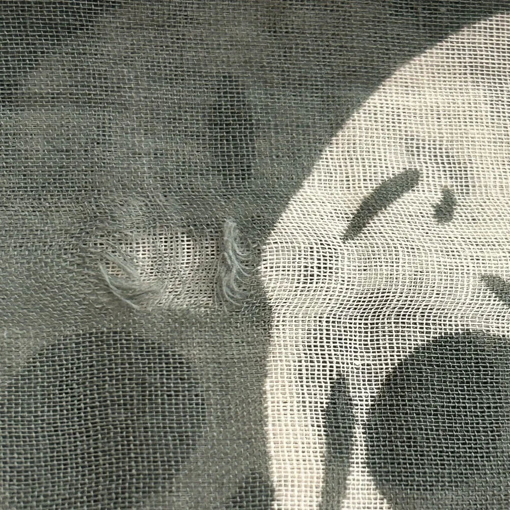 RAJ SKULL SCARF - Sage Color - Brand New please see photos